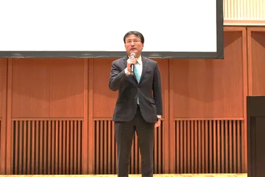 永尾理事長による挨拶