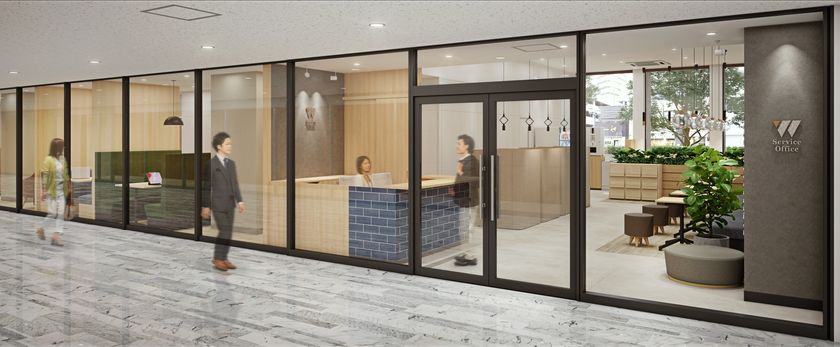 「ServiceOffice W 天満橋」
京阪電車天満橋駅直結のOMM１階に2店舗目をオープン！