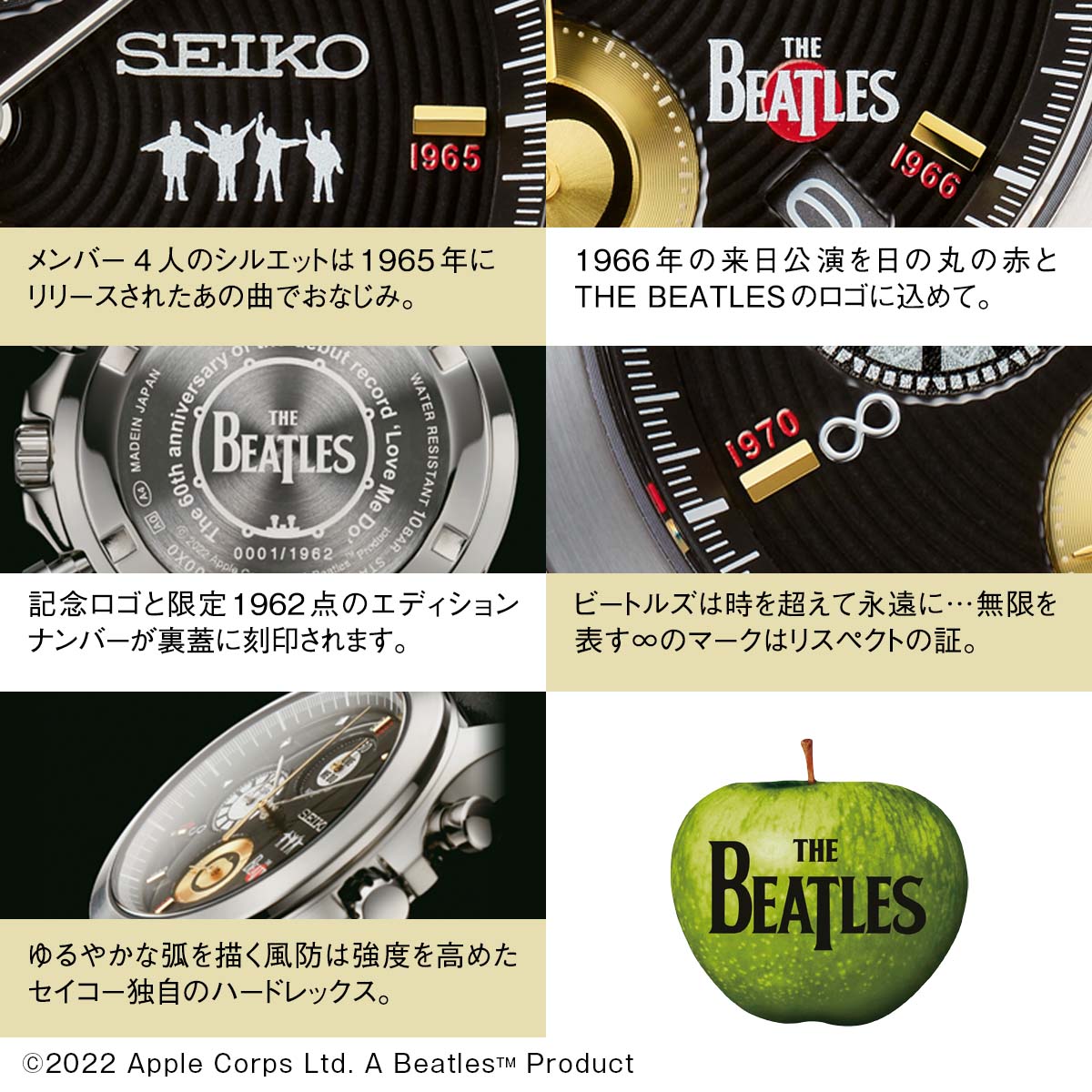 ビートルズLOVE ME DO 60周年記ウォッチ　正規品