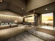 2023年1月末完成予定の半露天風呂付客室5室完成イメージ