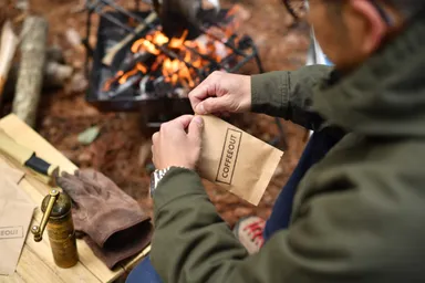 アウトドアで飲むコーヒーをちょっと美味しく。そして笑顔に。