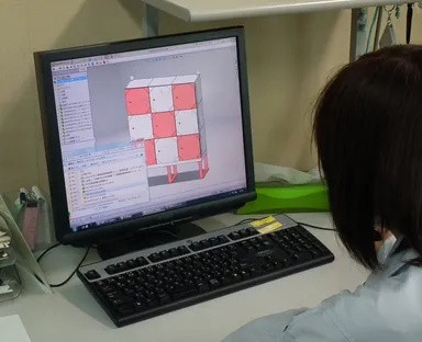 CADを用いた自社設計