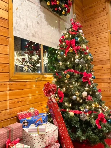 ■サンタさんと写真を撮ろう！