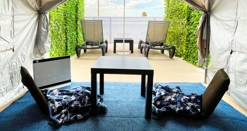 スケートと雪あそびが楽しめる「ウインターカーニバル」
12月17日(土)から開催
「有料くつろぎスペース」
「ひらパープレミアムガチャ」が新登場