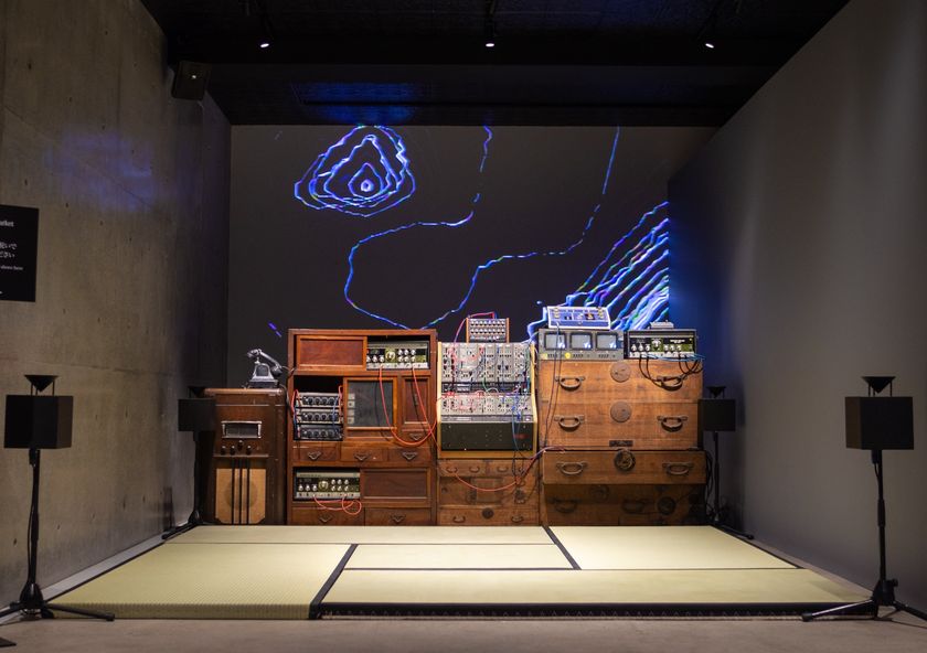 ～鼓動する畳～『TTM-V20』
オーディオテクニカが開催した創業60周年イベント
『Analog Market』
サウンド＆アートインスタレーションの会場演出で登場