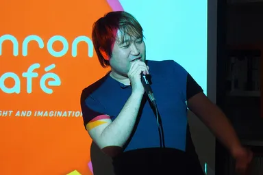 イベントの様子(東 浩紀)