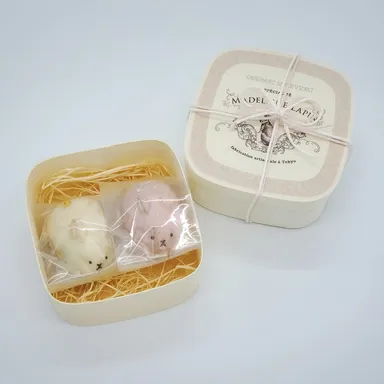 ［紅白うさぎ］2個入