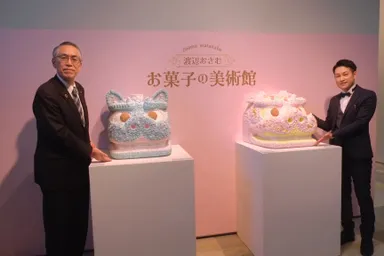 丸山至酒田市長と渡辺おさむ氏