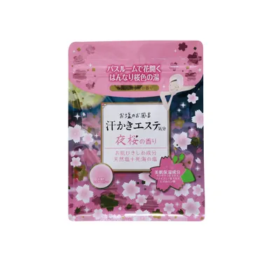 汗かきエステ気分 夜桜の香り・パッケージ