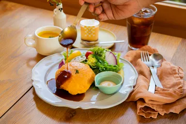 農家の贅沢プレートセット　1,800円