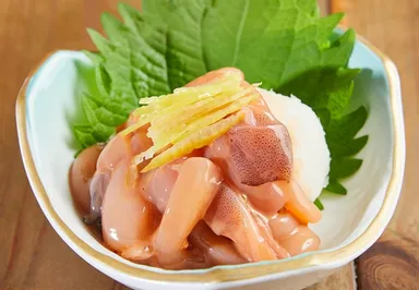 スルメイカの自家製塩辛