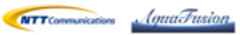 NTTコミュニケーションズ株式会社　株式会社AquaFusion　のロゴ