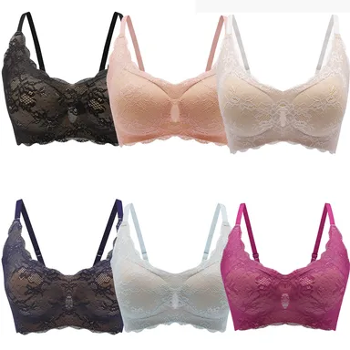 エレガントレースシームレスブラ(2)