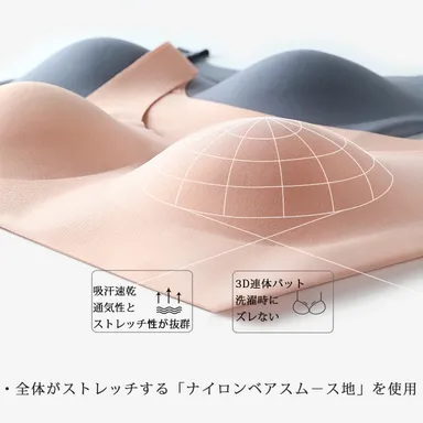 『裸の気持ち』シームレス下着パット
