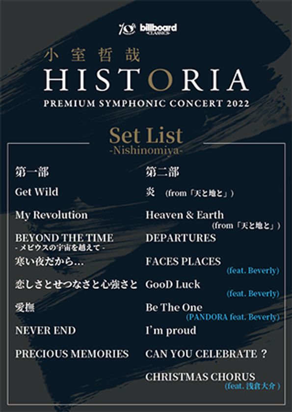 小室哲哉初のフルオーケストラコンサート 西宮公演のセットリストが公開!
いよいよ一夜限りの「PANDORA」が再集結!