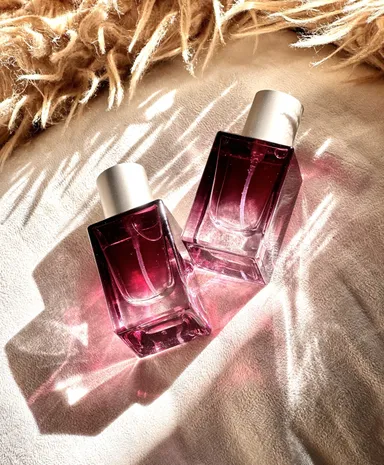 スタールージュに光が射す様子