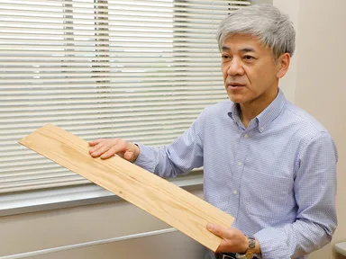 新しい技術を付加した木材で皆さまの暮らしをより快適に