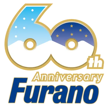 富良野スキー場60周年記念ロゴ