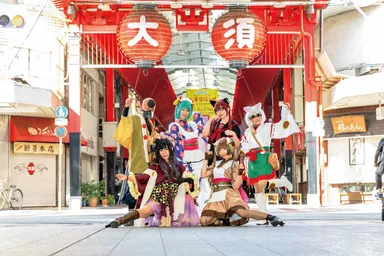 コスプレ周遊タクシー (イメージ)