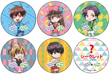 缶バッジのイメージ