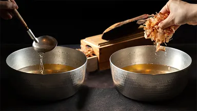 かつ丼のたれ制作イメージ