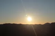 宝登山から眺める初日の出　イメージ