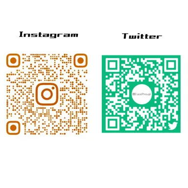 SNS 二次元コード