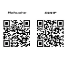 Makuake・自社HP　二次元コード