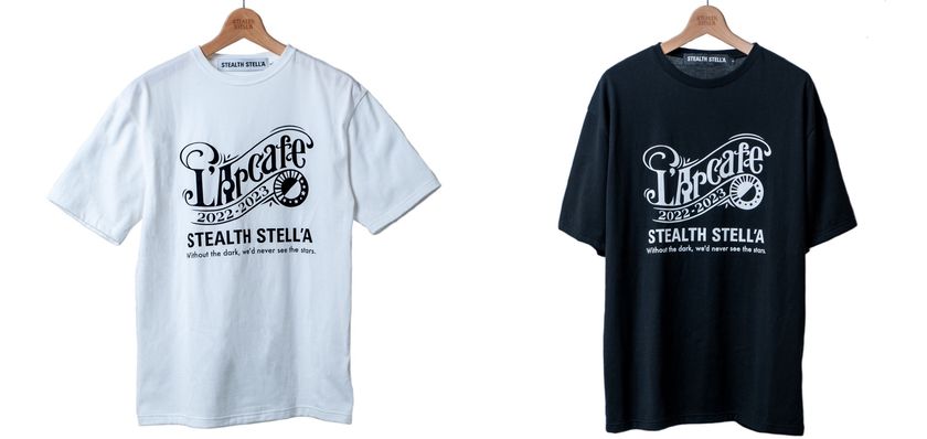 ラルク　tetsuya ステルスステラ × LE-CIEL コラボTシャツ