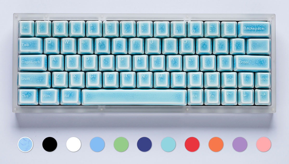 新体験、セラミック製キーキャップ“Cerakey”が Makuakeにて日本 新体験、セラミック製キーキャップ“Cerakey”が Makuakeにて日本
