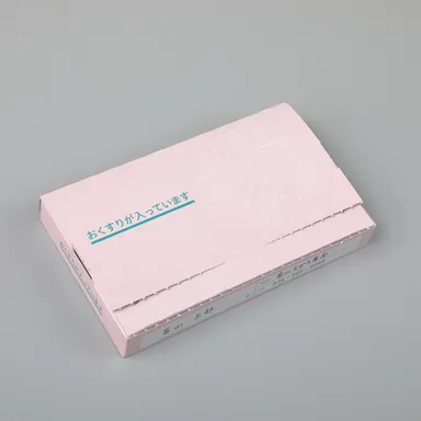 患者：服用中は再封して保管