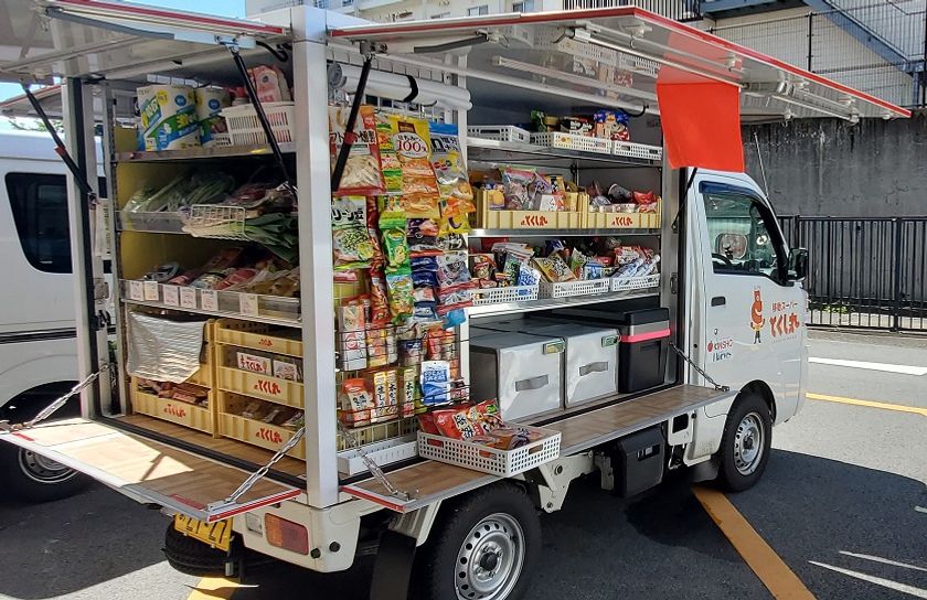 近商ストア、とくし丸、大和郡山市で
住民の買い物支援に関する協定を締結