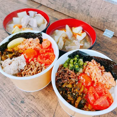 具材を選べる豚米の「おにぎらず」