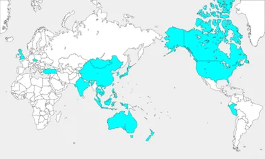 世界20か国以上で販売