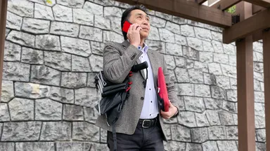 雨の日の急な電話対応にも・・