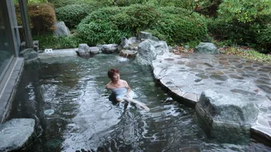 斎藤ホテル 露天風呂