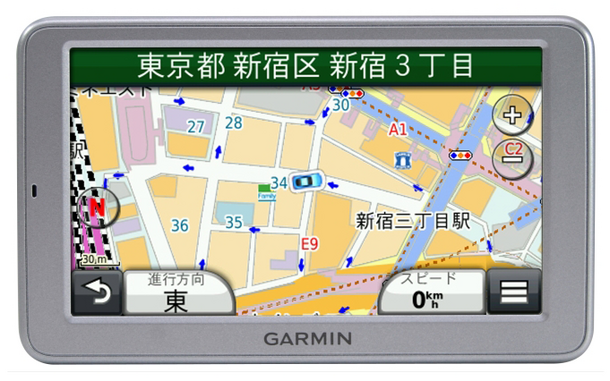 MAPPLEデジタルデータ搭載　GARMIN nuvi 2592