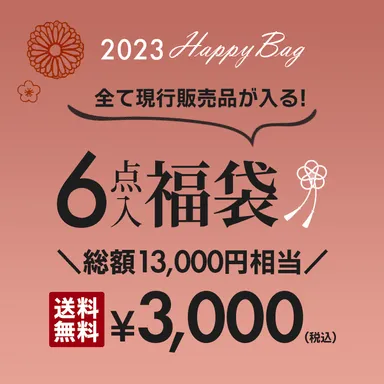 6点入り！2023年お年玉3,000円福袋