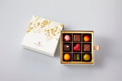 バレンタイン チョコレートボックス9個入り