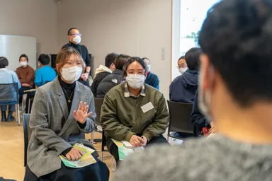 長野県の社会人と学生が出会える機会をつくります。