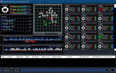 PLC MasterRobo Home画面