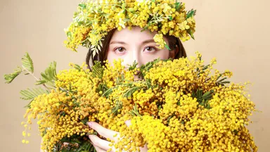 GANON FLORISTによるフォトブースも！国際女性デーのシンボル“幸せの黄色い花 ”ミモザ