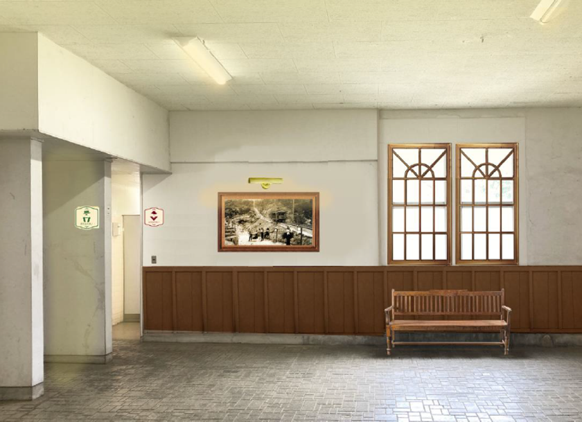 生駒ケーブル宝山寺駅をレトロ感溢れる駅に
リニューアルします