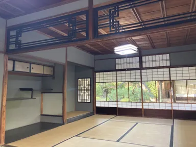 臨池亭室内(通常非公開)