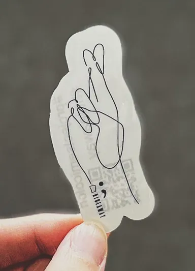 1月5日から配布するステッカー