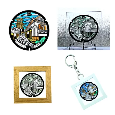 ガラスマンホール