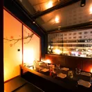 赤坂見附の夜景を望む個室