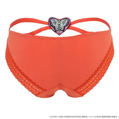 ブラデリスNY ジョジョの奇妙な冒険 ストーンオーシャンコラボ 徐倫モデル ショーツ　オレンジ