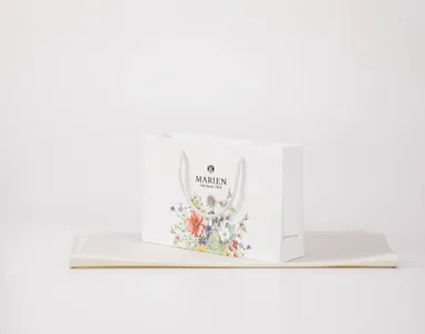 マリエン花柄紙袋