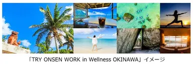 「TRY ONSEN WORK in Wellness OKINAWA」イメージ